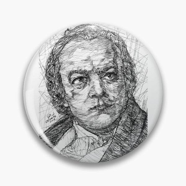 Artikelvorschau, WILLIAM BLAKE Tuscheporträt entworfen und verkauft von lautir.