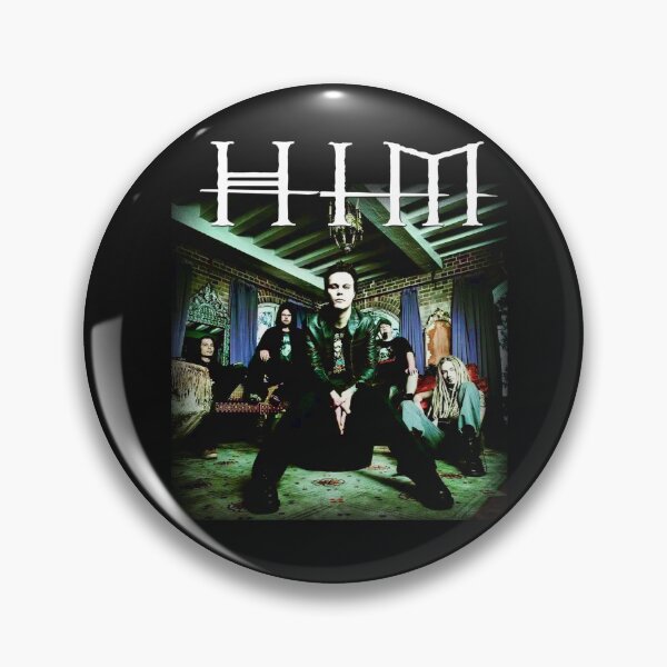 Item preview, HIM_Ville_Valo_T shirt designed and sold by MusicVibesTee.