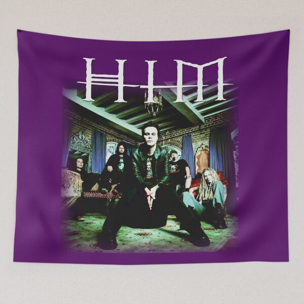 Item preview, HIM_Ville_Valo_T shirt designed and sold by MusicVibesTee.