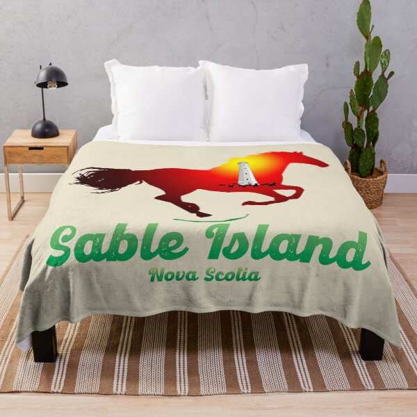 Item preview, Sable Island Horses and Lighthouse designed and sold by antonietta40.