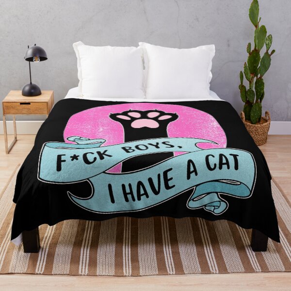 Item preview, Fuck Boys I Have A Cat designed and sold by ObsidianDaz.