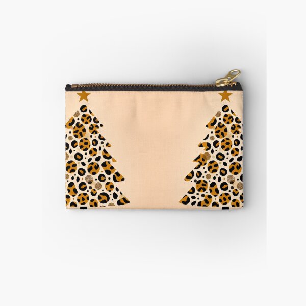 Item preview, Leopard Print Christmas Tree leopard Canvas Wall Art Pattern designed and sold by CoffeeIsATrip.