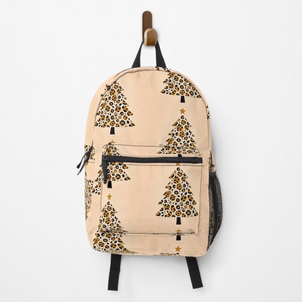 Item preview, Leopard Print Christmas Tree leopard Canvas Wall Art Pattern designed and sold by CoffeeIsATrip.