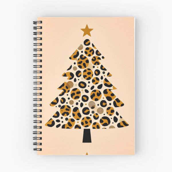 Item preview, Leopard Print Christmas Tree leopard Canvas Wall Art Pattern designed and sold by CoffeeIsATrip.
