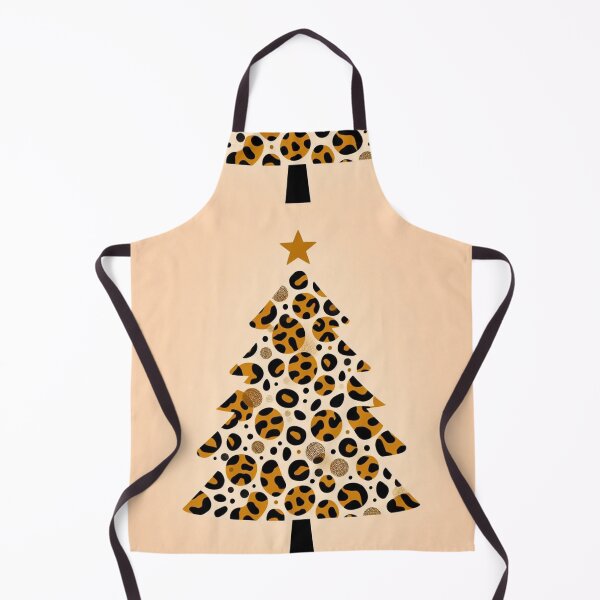 Item preview, Leopard Print Christmas Tree leopard Canvas Wall Art Pattern designed and sold by CoffeeIsATrip.