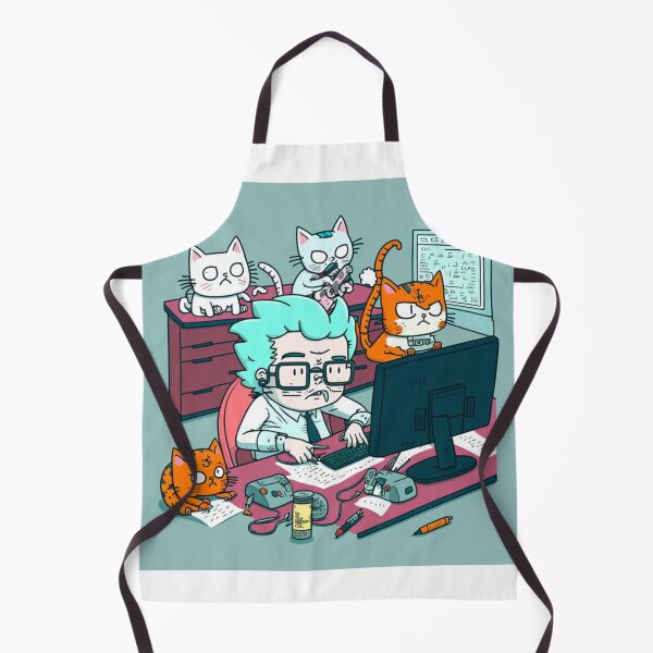 Item preview, Whiskerwiggle - office cats designed and sold by JCatDesign.