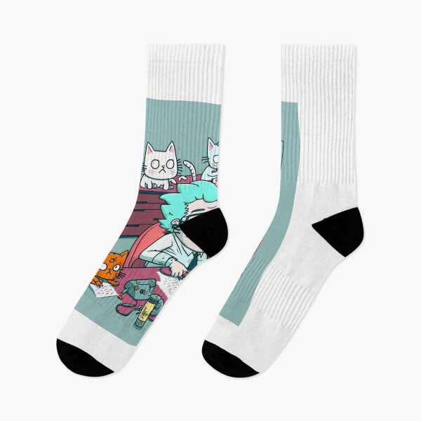 Item preview, Whiskerwiggle - office cats designed and sold by JCatDesign.