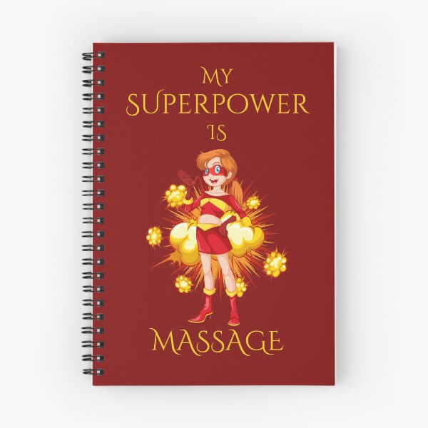 Item preview, My Superpower is Massage! designed and sold by MagpieMoonUSA.