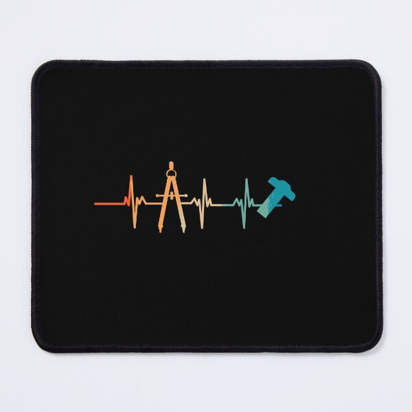 Item preview, Retro architect heartbeat  designed and sold by LU NA.