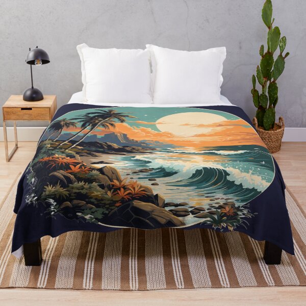 Item preview, Summer on a solitary beach designed and sold by Haramana.