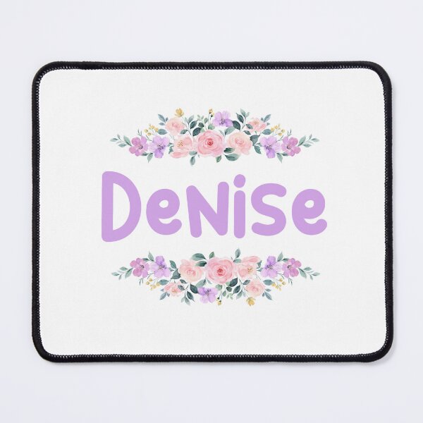 Item preview, Purple Flower Denise Name Label designed and sold by NormadWorld.