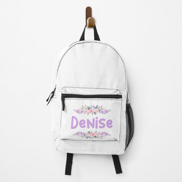 Item preview, Purple Flower Denise Name Label designed and sold by NormadWorld.