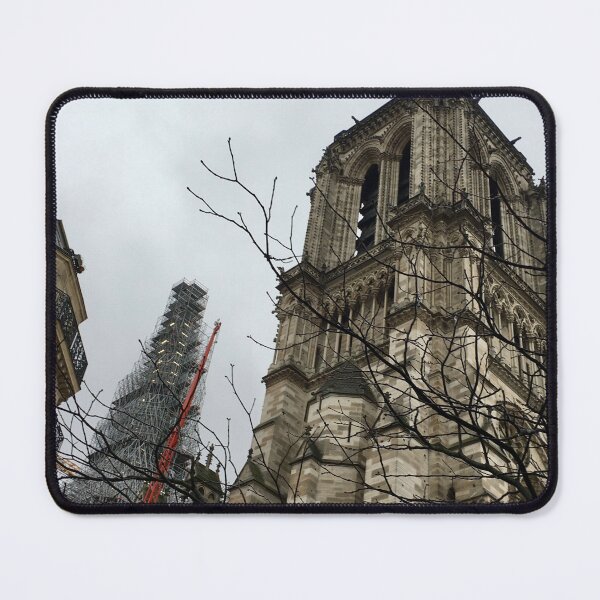 Item preview, Notre Dame Cathedral renovations December 2023 designed and sold by Martina Nicolls.