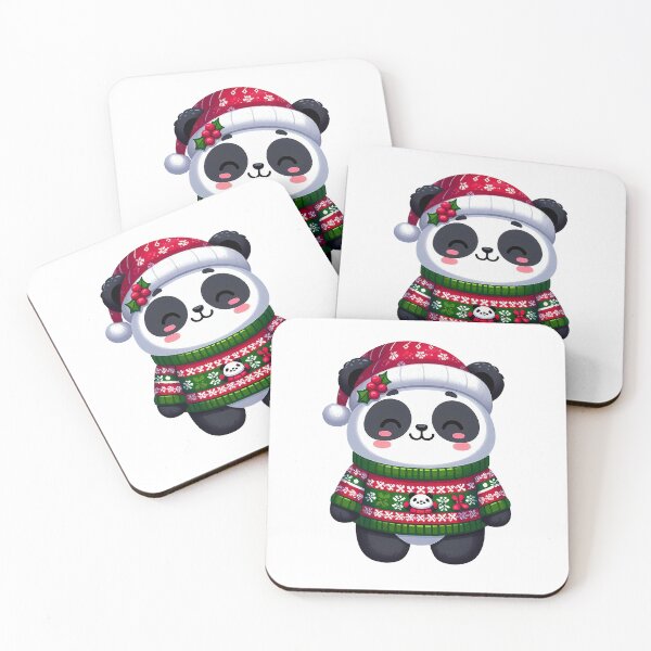 Item preview, cute panda in ugly xmas sweater designed and sold by ffkj09.