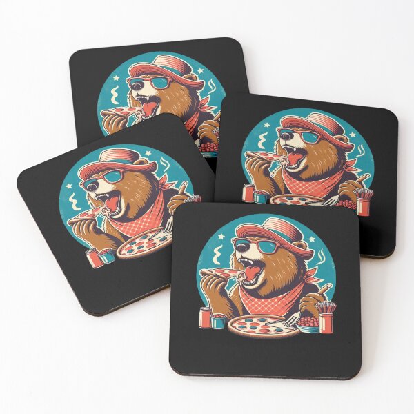 Item preview, Vintage Pizza Bear designed and sold by Jaro90.