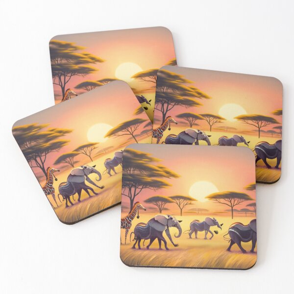 Item preview, Safari in the Serengeti savannah designed and sold by ArtsDestination.