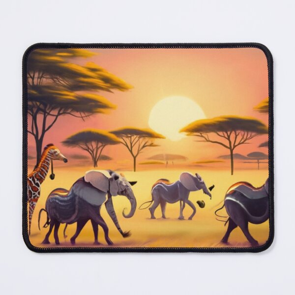 Item preview, Safari in the Serengeti savannah designed and sold by ArtsDestination.