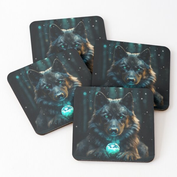 Item preview, Glowy Wolfdog designed and sold by Nocturne  Paws.