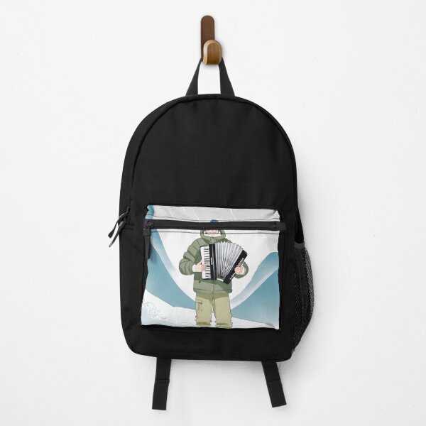 Item preview, Snowboarder playing the accordion designed and sold by LTI-Stickers.
