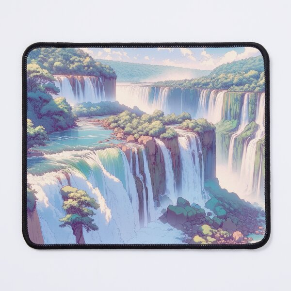 Item preview, Iguazu Falls Illustration designed and sold by unrealartwork.