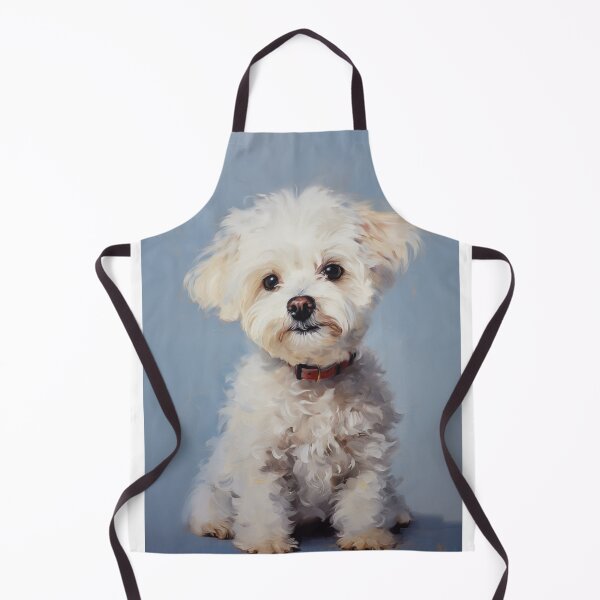 Item preview, White Poodle puppy designed and sold by PetsArt.