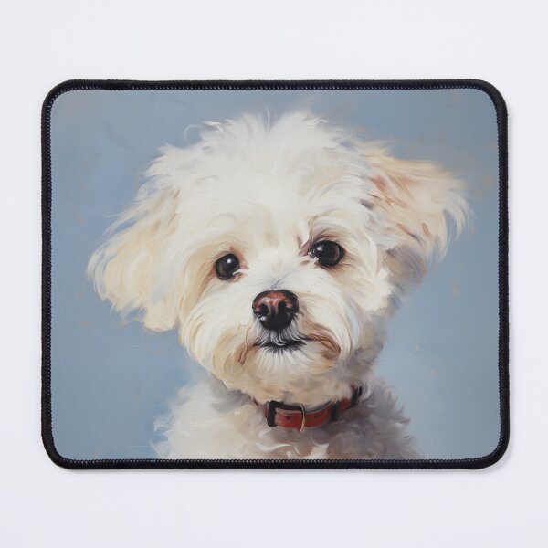 Item preview, White Poodle puppy designed and sold by PetsArt.