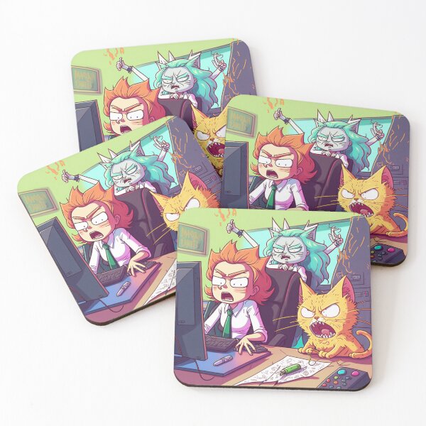 Item preview, Whiskerwiggle - office cat designed and sold by JCatDesign.