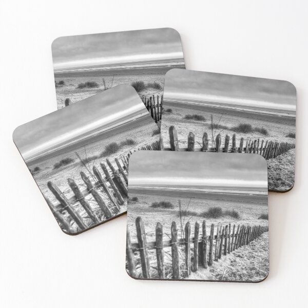 Item preview, Mablethorpe Beach In Black And White designed and sold by Paul Thompson Photography.