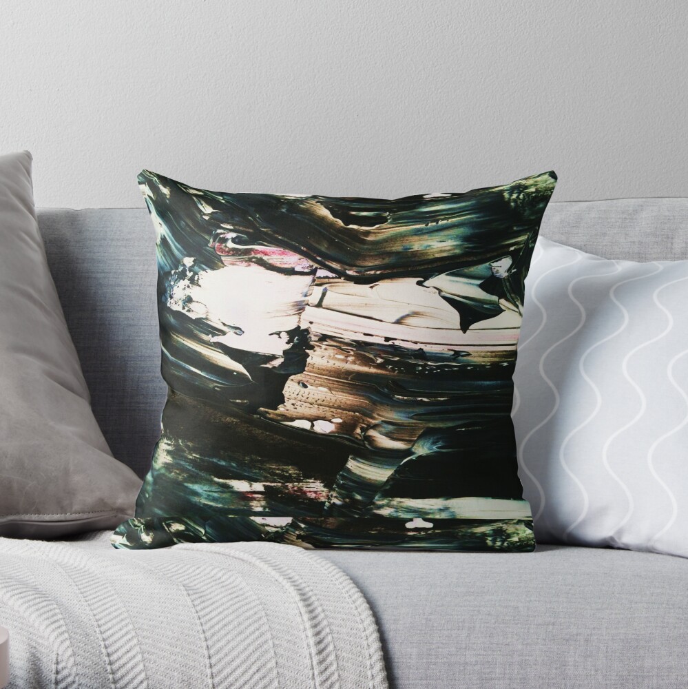 Memento Mori Throw Pillow