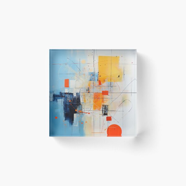 Item preview, Abstract painting - modern wall-art designed and sold by mliotard.