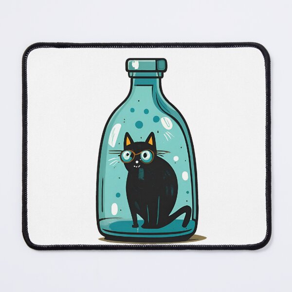 Item preview, Kitty in a bottle designed and sold by MellaTee.