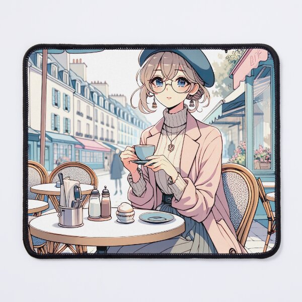 Item preview, French Coffee Girly Bistro designed and sold by unrealartwork.