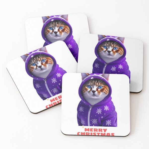 Item preview, CAT CHRISMAS designed and sold by ishopping ★★★★★.