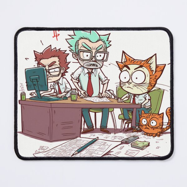 Item preview, Whiskerwiggle - office cats designed and sold by JCatDesign.