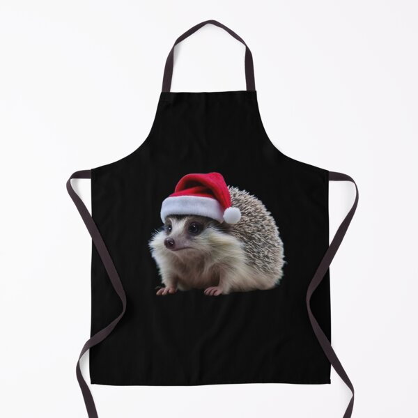 Item preview, Santa's helper hedgehog designed and sold by FreshArtFusion.