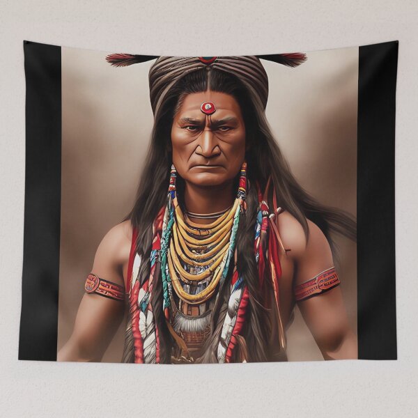 Item preview, Native American Indian: War Chief designed and sold by Gary-Shop.