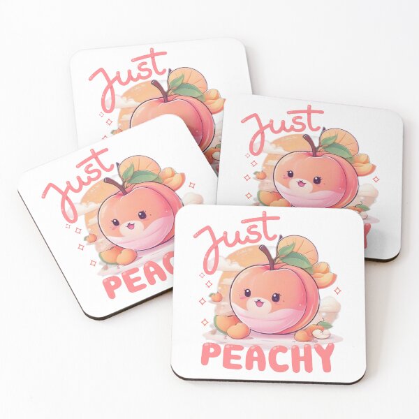 Item preview, Peachy Funny peach designed and sold by tkhrbika.