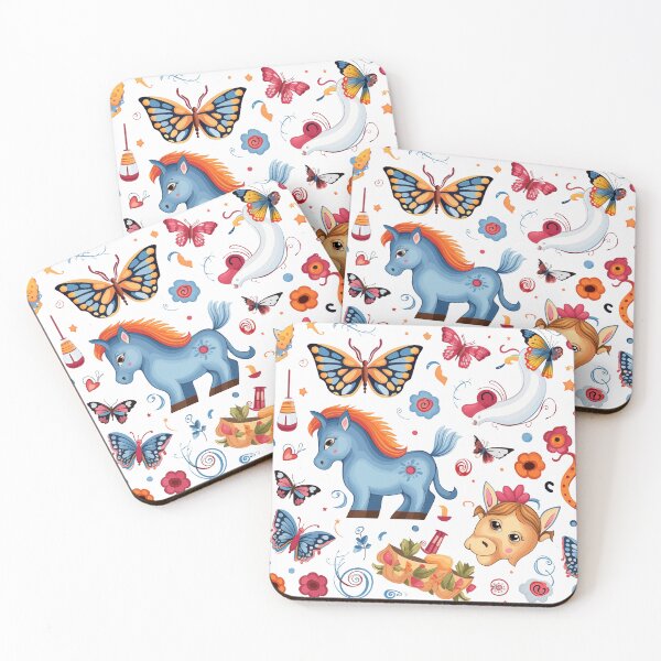 Item preview, Horse, Pig, Butterfly, Star designed and sold by ColorsAndStyle.