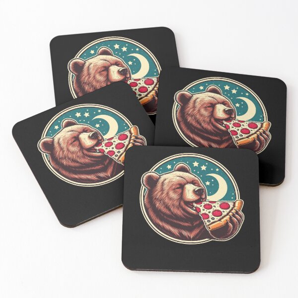 Item preview, Happy Pizza Bear designed and sold by Jaro90.