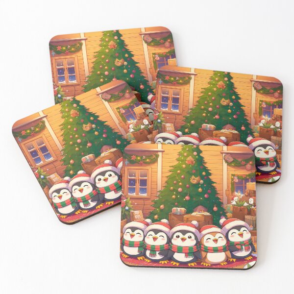 Item preview, Little Penguins Singing Christmas designed and sold by Targa-desing.