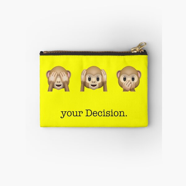 Item preview, your decision | Three Monkeys | yellow designed and sold by kuhlartde.