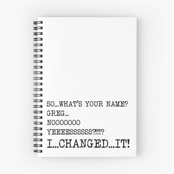Item preview, I changed your name, Katherine Ryan, Taskmaster quote designed and sold by Inky-Spiration.