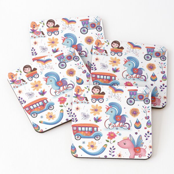 Item preview, Unicorn, Pencil, Train, Car designed and sold by ColorsAndStyle.