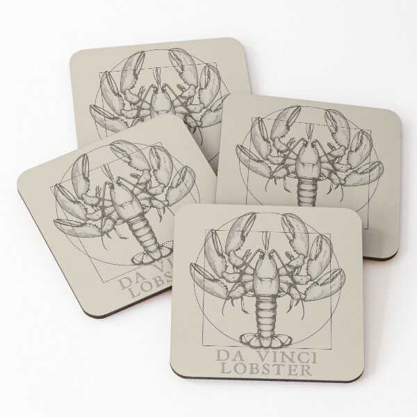 Item preview, Vitruvian Lobster designed and sold by Mitch-Angelo.