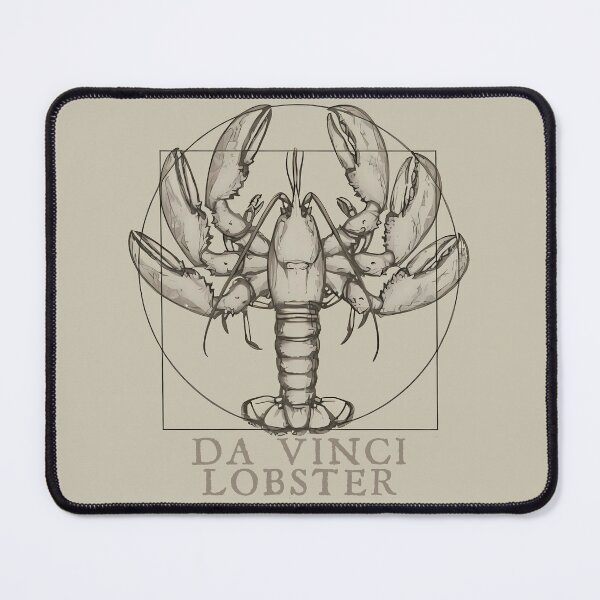 Item preview, Vitruvian Lobster designed and sold by Mitch-Angelo.