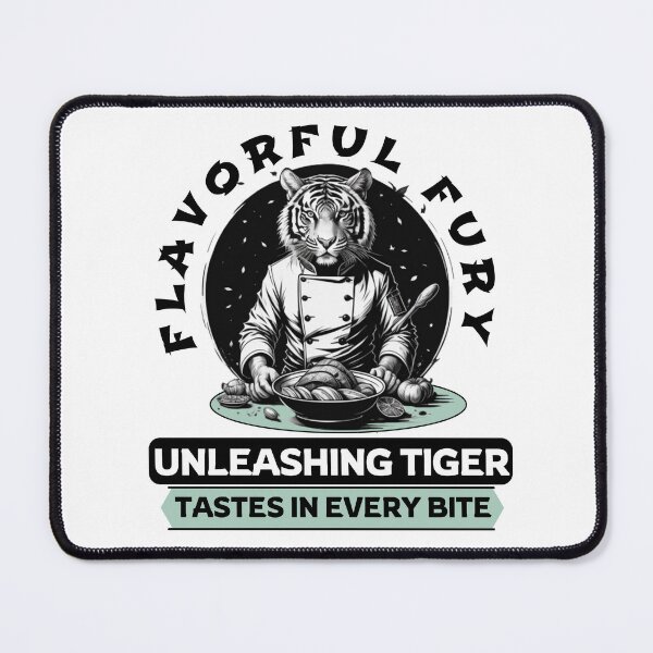 Item preview, Flavorful Fury: Unleashing Tiger Tastes in Every Bite designed and sold by Hungry-Murphy.