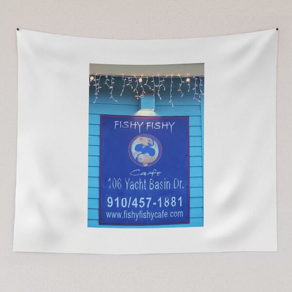 Item preview, Blue Fishy Sign  designed and sold by Cynthia48.