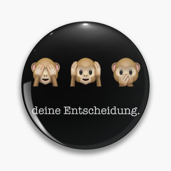 Item preview, your decision. | Three Monkeys | black designed and sold by kuhlartde.