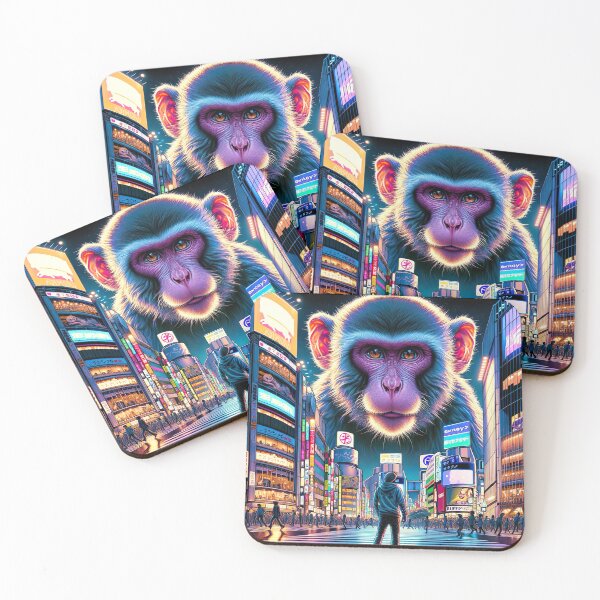 Item preview, Big Monkey in Shibuya Tokyo designed and sold by unrealartwork.