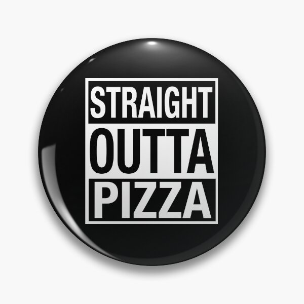 Item preview, Straight Outta Pizza Funny Parody T-Shirt Gag Gift Wholesale Club Shopping Food Pizza Fans  designed and sold by aqualiontees.